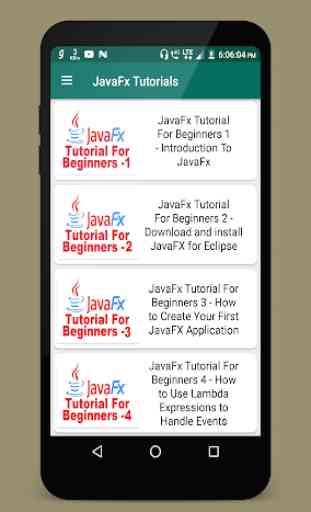JavaFx Tutorial 1