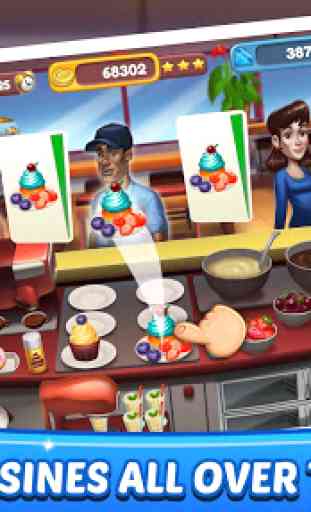 Jeux de cuisine Craze Restaurant Chef de Aliments 3