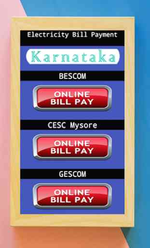 Karnataka Electricity Bill Pay App 2