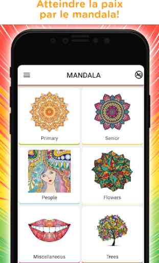 Livre Coloriage Mandala - Libre Jeu pour Adultes 4