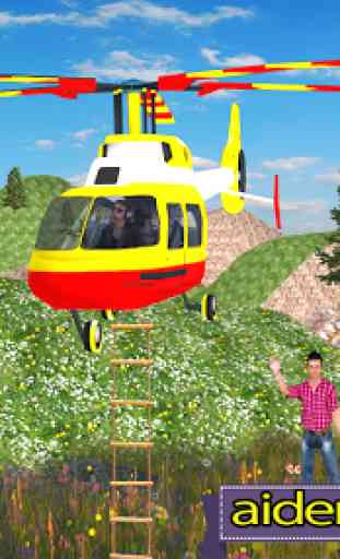 neuf secours hélicoptère Sim 1