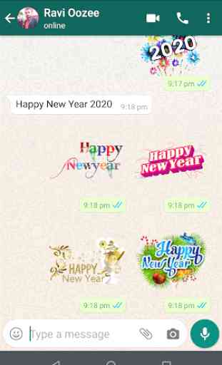 New Year Stickers for WhatsApp 2020 2