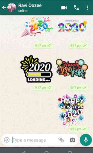 New Year Stickers for WhatsApp 2020 3