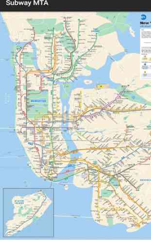 New York City subway map (Offline) 1