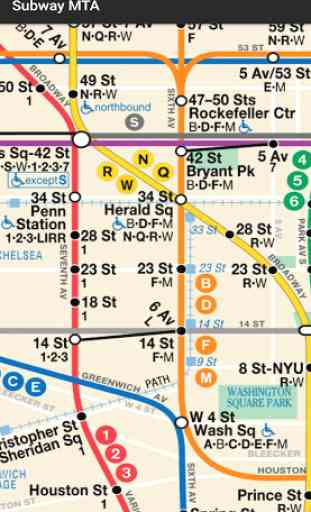 New York City subway map (Offline) 3