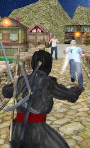 Ninja Combat Kung Fu Ombre Assassin Samouraï Jeux 1