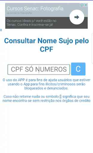Nome Sujo CPF Consultar Gratis 2