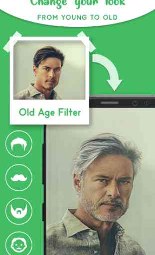 Old Age Face effects App: Face Changer Gender Swap 3