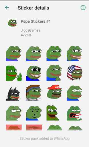 Pepe Meme Stickers - WAStickerApps 1