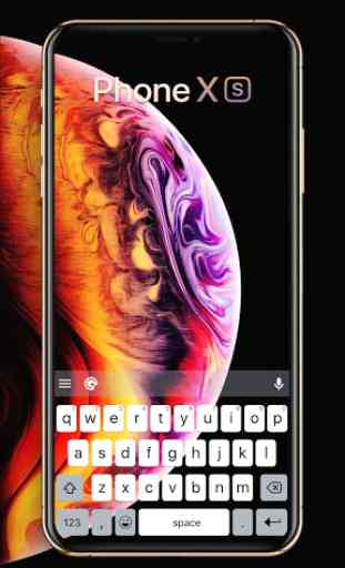 Phone XS keyboard theme 2