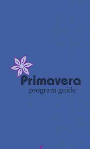 Primavera Program Guide 1