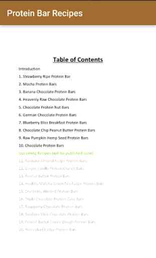 Protein Bar Recipes 3