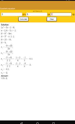 Quadratic equation 4