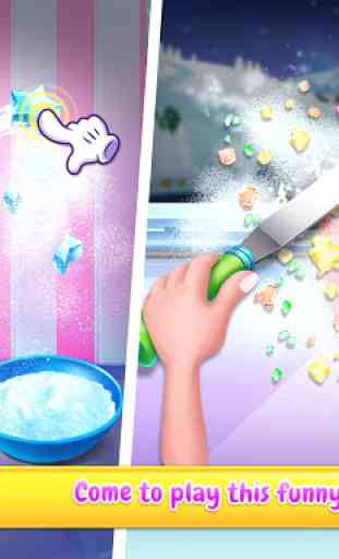 Rainbow Unicorn Ice Cream Food Maker Cooking Games 3
