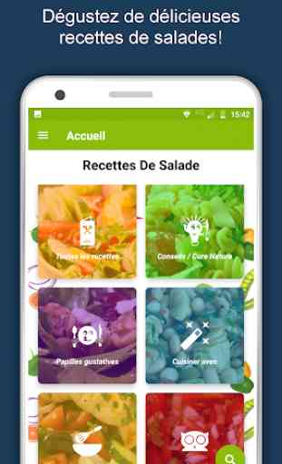 Recettes De Salade: aliments nutritifs sain 2