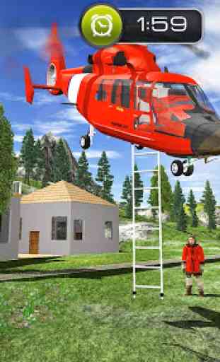 simulateur d'hélicoptère 3D: jeux d'hélicoptère 2