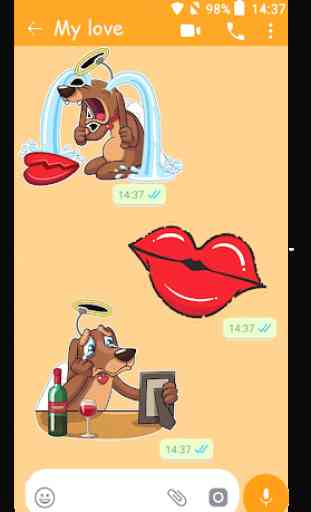 Stickers Amour Pour Whatsapp 2020 3