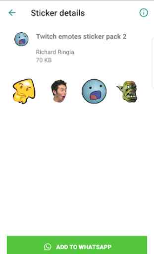 Stickers for WhatsApp - Twitch Emotes 3