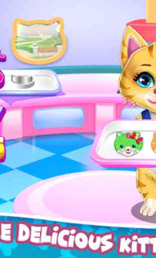 Sweet Rainbow Kitty Cookies 1