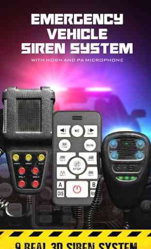 Système de sirène de véhicule d'urgence PRANK GAME 1