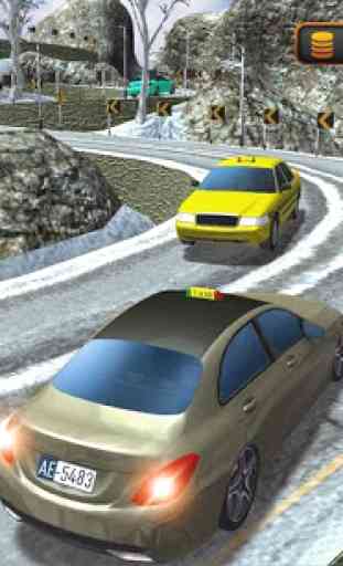 Taxi Simulator - Hill Climbing Taxi Driving Game 2