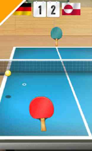 Tennis de table 3D - L'application Ping Pong 1