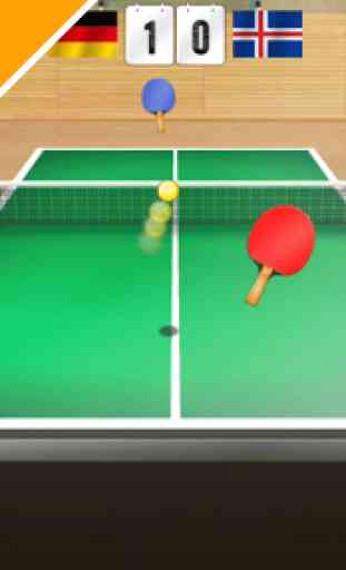 Tennis de table 3D - L'application Ping Pong 2