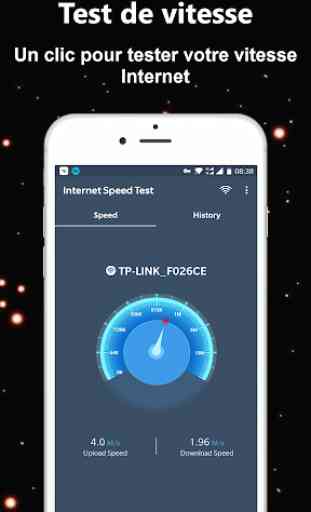 Test de vitesse Internet - Test de vitesse WiFi 3