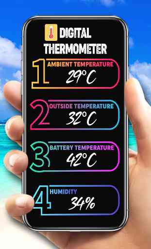 Thermomètre avec hygromètre 2