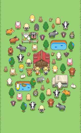 Tiny Pixel Farm - Jeu de gestion de ferme de ranch 1