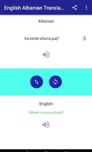 Translate English to Albanian 4