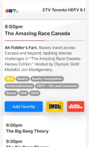 TV Listings Guide Canada 2