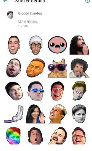 Twitch Emotes Stickers for Whatsapp. 2