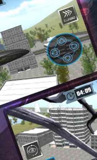 UFO Driving in City Simulator 4