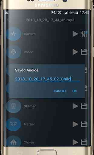 voice changer audio effects recorder 3