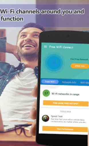 WiFi gratuit Connexion Test de vitesse Internet 2