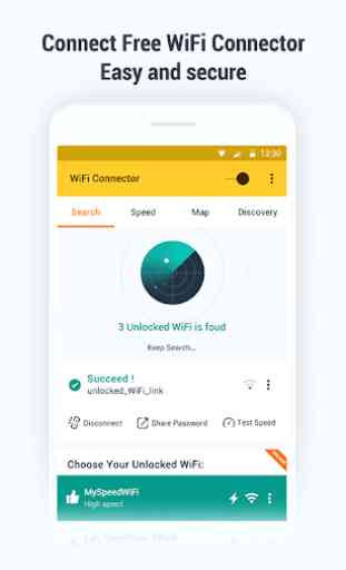 WiFi Key Connector: Free Password and WiFi Map 1