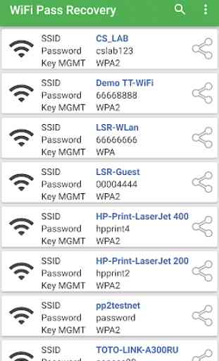 WiFi Password Recovery — Pro 1