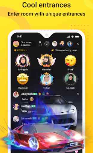 YouStar – Group Chat Room 3