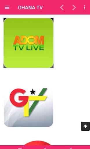 GHANA TV, UTV, Adom TV, TV3, 4SYTE TV, GH, NET 2 3