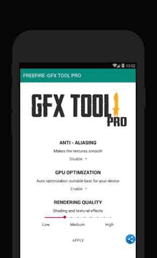 60 FPS Booster - GFX Tool PRO FOR FREE FIRE (FREE) 4
