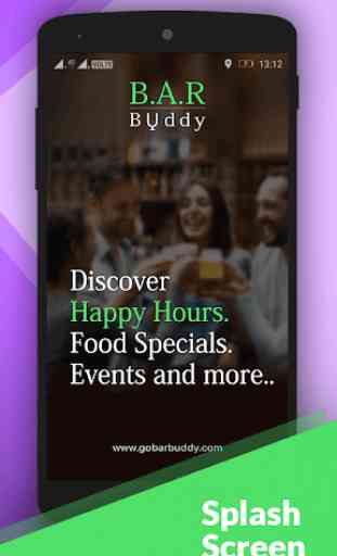 B.A.R Buddy : Happy hours , Specials and more 1