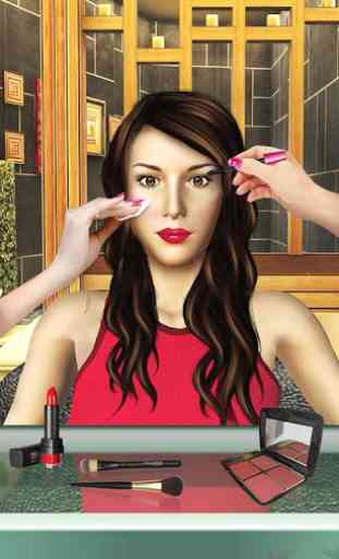 Beauté salon spa 3D maquillage Coupe cheveux Jeux 3