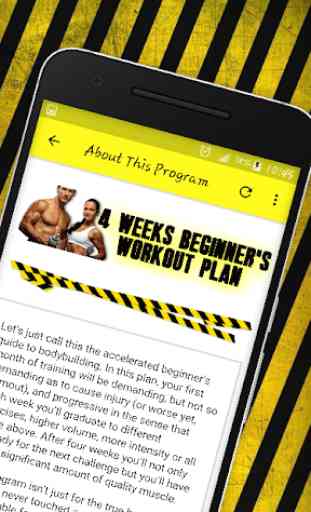 Beginner workout - Your First Month Gym Program 4