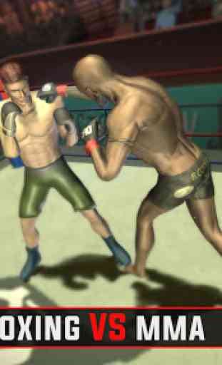 Boxing vs MMA Fighter 2