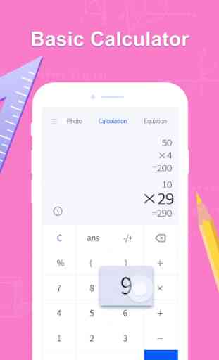 Calculatrice - Photo math & Calculateur IMC 3