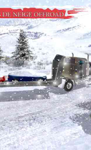 Camion ramassage neige d'hiver: Gigantic Cold 3D 1