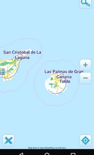 Carte de Îles Canaries 1
