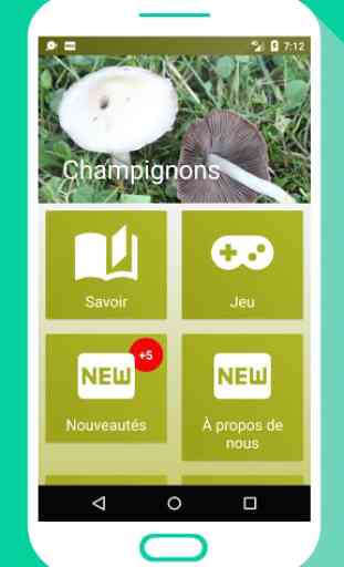 champignons identification français App gratuit 1