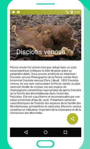 champignons identification français App gratuit 4